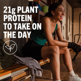 Orgain Organic Vegan Protein Powder, Creamy Chocolate Fudge - 21g Plant Protein, 6g Prebiotic Fiber, Low Carb, No Lactose Ingredients, No Added Sugar, Non-GMO, For Shakes & Smoothies, 10 Travel Packs