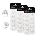 (Open Vent 6mm) Hearing Aid Domes for Oticon Minifit, Oticon Ear Caps Replacements Parts Accessories Domes for Oticon Hearing Aid Supplies Cleaning Kits(30 Pcs)