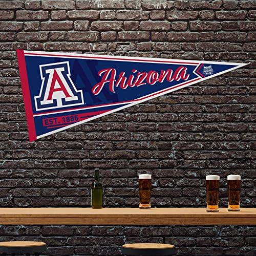 Rico Industries NCAA Classic 12" x 30" Felt Wall Décor Pennant - Great for Home/Bed Room/Man Cave Décor