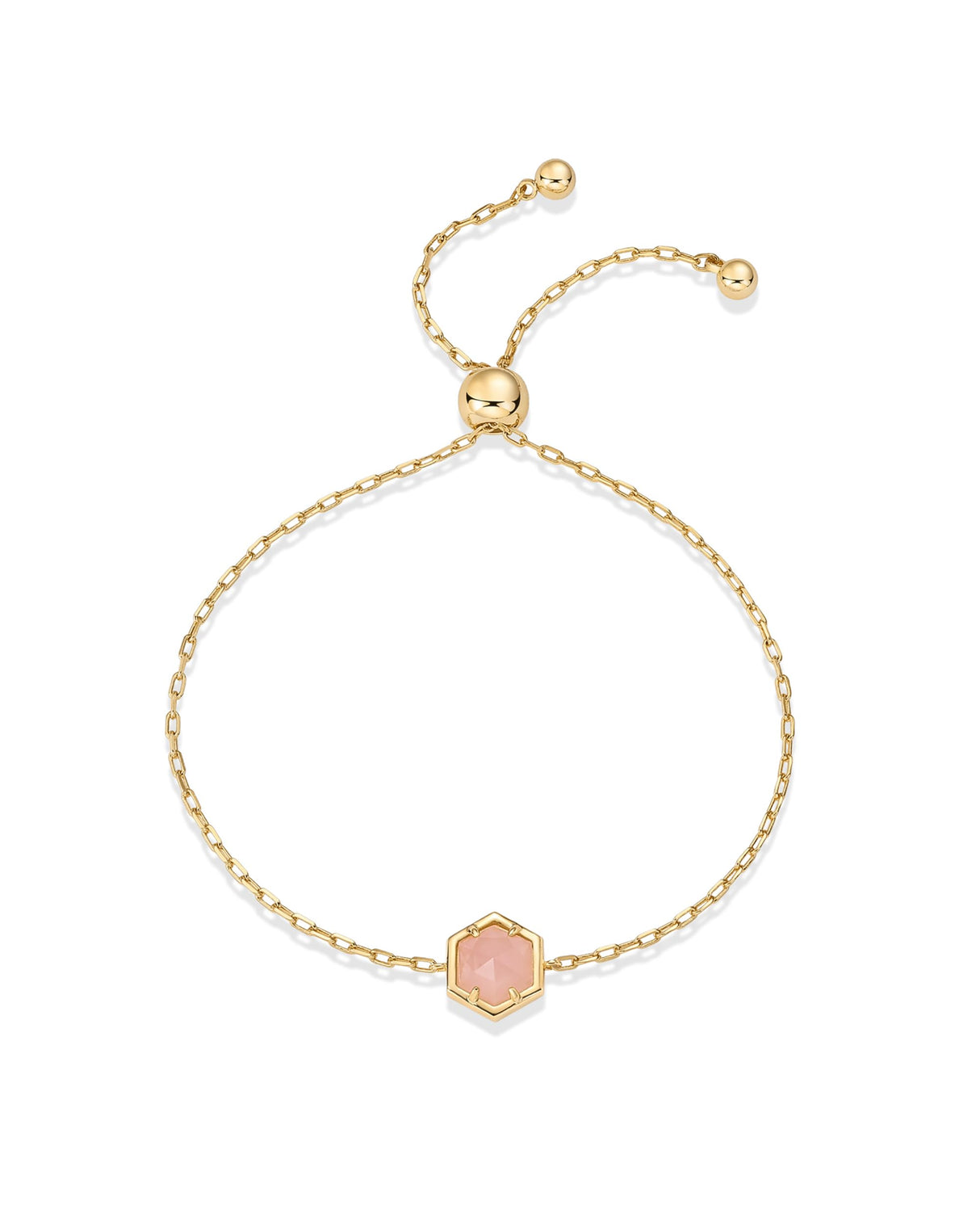 PAVOI Birthstone Dainty Solitaire Bracelet, Yellow Gold