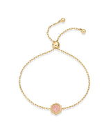 PAVOI Birthstone Dainty Solitaire Bracelet, Yellow Gold