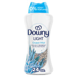 Downy Light Laundry Scent Booster Beads for Washer, Ocean Mist, 24 oz, with No Heavy Perfumes