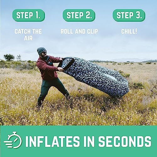 Chillbo Inflatable Couch – Cool Inflatable Chair. Upgrade Your Camping Accessories. Easy Setup is Perfect for Hiking Gear, Beach Chair and Music Festivals.