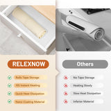 Food Warming Mat, Full Surface Heating Silicone Electric Warming Tray with 3 Level Temperature Settings, Auto Shut-Off, Foldable Roll Up Food Warmer for Parties Buffets, Gatherings
