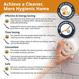 Power Paste Natural Cleaner Bundle, Includes Power Paste With Flexible Brush for Hard to Reach Cleaning Projects