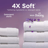 Downy Ultra Soft Fabric Softener Liquid, Calm, Lavender and Vanilla Bean, 56 fl oz, 83 Loads, Downy Fabric Softener, Laundry- Pack of 2