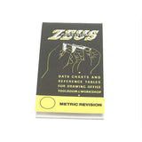 Zeus precision data charts and reference tables for drawing office, toolroom & workshop
