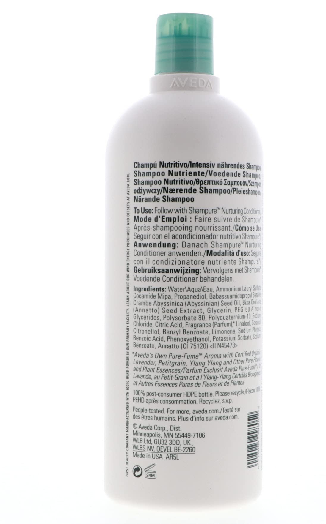 AVEDA Shampure Shampoo, 33.8 Oz