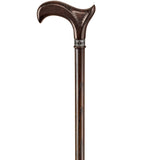 Asterom Walking Cane - Handmade, Ergonomic, Canes for Men - Wooden Walking Sticks for Seniors, Unique, Cool (Walnut, 36 Inches)