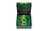 DC Comics Green Lantern Power Rings Emotional Spectrum | Includes 9 Adjustable Rings Featuring Each Emotion