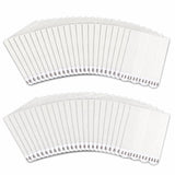MOVELYST 60-Pairs(120 Strips) Large Picture Hanging Strips Heavy Duty, Removable Hook and Loop Tape, Picture Hanger Damage Free, Waterproof Adhesive Strips for Frame Hanging