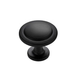 Ravinte 10 Pack 1-1/4 Inch Kitchen Cabinet Knobs Matte Black Zinc Pulls Door Handles for Dresser Drawers