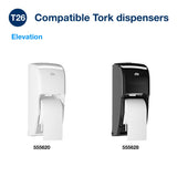 Tork High-Capacity Toilet Paper Roll White T26, Advanced, 2-Ply, 36 x 1000 sheets, 110292A