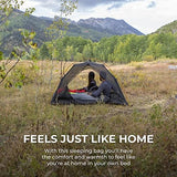 Teton 20F and 5F Degree Sleeping Bag; Lightweight, Warm Weather Mummy Sleeping Bags for Adults and Kids, Camping, Backpacking, Hiking