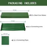 4 Pack Tomato Cage Plant Support Assembled -48inch Vegetable Trellis,Assembled Multi-Functional Garden Trellis Garden Trellis for Climbing Vegetables,Climbing Plants, Vegetables, Flowers, Fruits, Vine