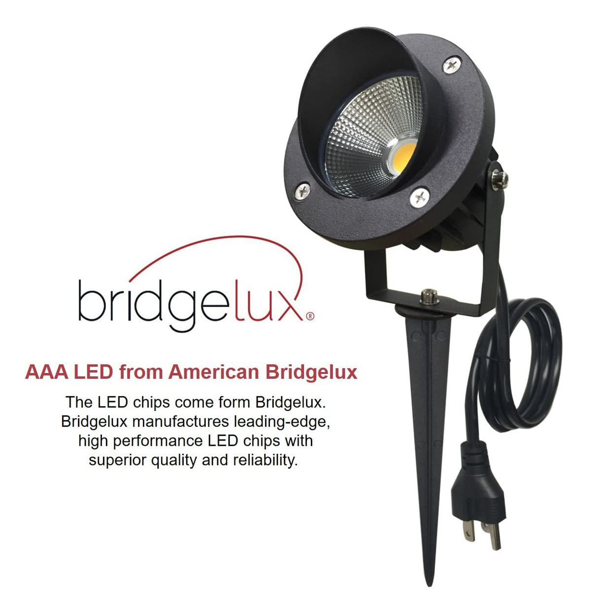 LED Color Landscape Outdoor Spotlight - 120V 25W Remote Waterproof Spot Lights for Yard Garden Tree House Halloween Christmas Lighting