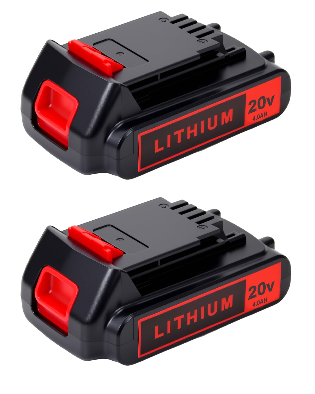 BATWAYPRO 20V 4.0Ah Battery for Black and Decker Lithium-Max Tools, High-Capacity Replacement Lithium-Ion Battery, 2-Pack, Compatible with LBXR20 LBXR2020 LBX20 LBXR2520 LB2X4020 LB2XR20