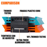 Saker Contour Gauge (10 Inch) Profile Tool with Adjustable Lock,Christmas Gifts for Men Women Dad Boyfriend Husband-Precisely Copy Irregular Shape Duplicator-Cool Gadgets for Woodworking Tool Tracing