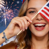 Madison Tyler Patriotic 4th of July Charm Bracelet for Women
