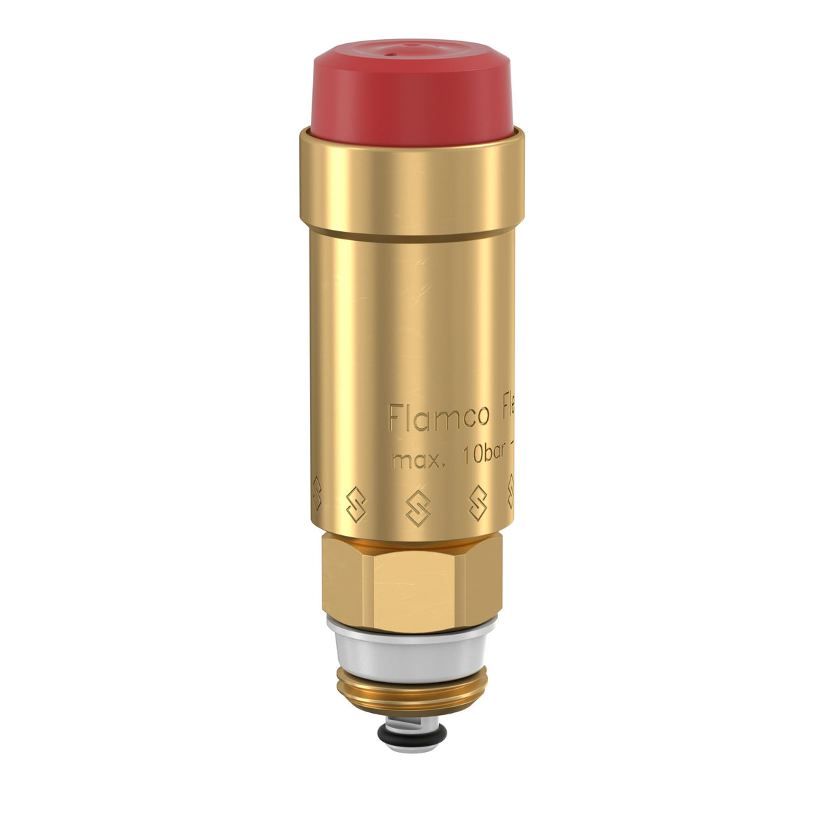 Flamco Flexvent 1/2" Floatvent c/w shut-off valve - Automatic Air Vent 27740