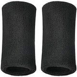 WILLBOND 6 Inch Wristbands Paris Sports Competitions Supplies Sport Long Wrist Bands Sweatband Elastic Athletic for Gym Tennis Outdoor Activity