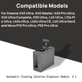 Cleaning Solution tank Module Compatible with Dreame X40 Ultra, X40 Master, X40 Ultra Complete, X30 Ultra, L40 Ultra, L10s Pro Ultra, L40s Ultra, L40s Ultra CE and Mova P10 Pro Ultra, P50 Pro Ultra