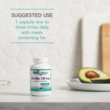 Nutricology Ox Bile 125 mg - Ox Bile Supplements for No Gallbladder, Digestive Enzymes for Liver, Fat Digestion Support, Hypoallergenic Gallblader Supplements - 180 Count