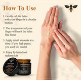 Terra Lotus - Organic Grass-Fed Beef Tallow Balm with Raw Honey - Moisturizing Cream for Soft, Smooth Skin - Handmade All-Natural Moisturizer (2 Oz, Unscented)