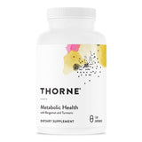THORNE - Metabolic Health - Gut Health Supplement to Aid Weight Management* - Bergamot Supplement with Silicon Dioxide - Turmeric Supplement to Support Blood Health & Vessels* - 120 Capsules