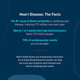 OMRON Bronze Upper Arm Blood Pressure Monitor - Clinically Validated Blood Pressure Arm Cuff - Use OMRON Connect App for Unlimited Free Measurements