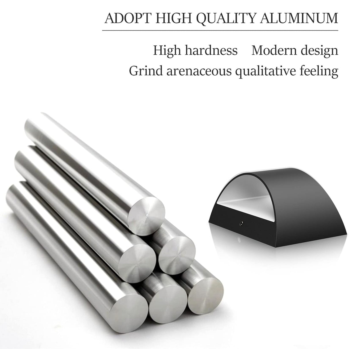 Aipsun Black Modern LED Wall Sconce Indoor Wall Lights 1 Pack Hardwired Up and Down Wall Mount Light for Living Room Bedroom Hallway Corridor Conservatory Warm White 3000K(with G9 Bulbs)