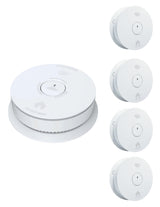 AH Lighting AH886F Combo Smoke & Carbon Monoxide Alarm, Voice Alarm System, Interconnect Hardwired, Combo Alarm, 10-Year Battery Powered, Led Warning Light Indicator (6)