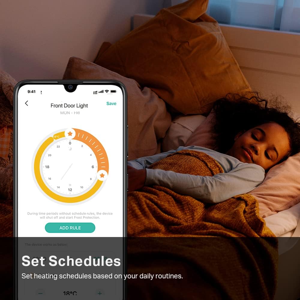 TP-Link Kasa Smart Thermostat Radiator Valve, Smart Radiator Valve, Energy Saving, LED display Radiator Thermostat Valve, Smart TRV Schedule, Works with Alexa & Google, Easy installation(KE100 KIT)
