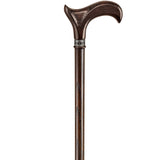 Asterom Walking Cane - Handmade, Ergonomic, Canes for Men - Wooden Walking Sticks for Seniors, Unique, Cool (Walnut, 36 Inches)