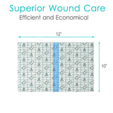 Shower Protector Dialysis Catheter Shower Cover Pd Catheter Shower Shields Dialysis Port Waterproof Picc Line Patch Wound Bandage for Showering 10"x12" 25 Pack