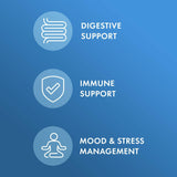 Dr. Mercola Complete Afterbiotics - 18 Billion CFU - Supports Digestive & Immune Health - SBOs - with Saccharomyces boulardii - Non-GMO & Gluten-Free - 30 Capsules (30 Servings)