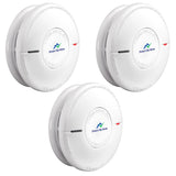 Protect My Home Smoke and Carbon Monoxide Detector Combo - CO & Smoke Alarm System with Hush Function, Self-Test Button, 10-Year Built-in Battery - Easy to Install, for Home & Office