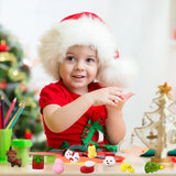 Christmas Party Favors, 120Pcs Squishies Toys for Kids, Mochi Squishy Bulk, Kawaii Mini Squeeze Toys, Goodie Bag Stuffers, Classroom Prizes for Boys Girls(Random)