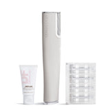 DERMAFLASH LUXE+ Sonic Dermaplaning Tool for Face Peach Fuzz Removal, Anti-Aging and Exfoliation, Stone