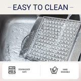 PEGGY11 Durable Stainless Steel Lick Pad for Cat & Dog | Strong Suction Cups | Use as a Slow Feeder | Supports Dental Health | Dishwasher Safe (Single)