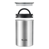 Breville Bean Keeper™ Coffee Canister, Brushed Stainless Steel