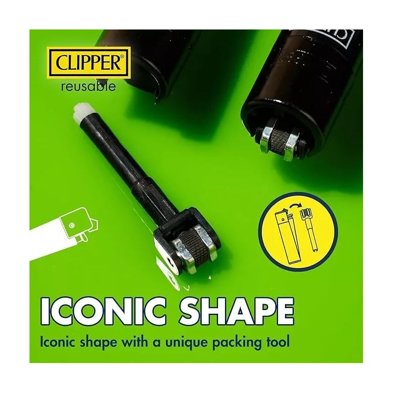 Clipper - Classic Large Reusable Lighter 48 Pack - Big Dog