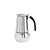 Bialetti Kitty 6 Tassen silber Espressokocher Edelstahl
