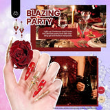 beetles 【Best Gift】Beetles 2024 Advent Calendar Gel Nail Polish Kit Christmas Best Gift Choice for Women and Girls - Color: 20 Colors Gemstone Party (Gift Box)