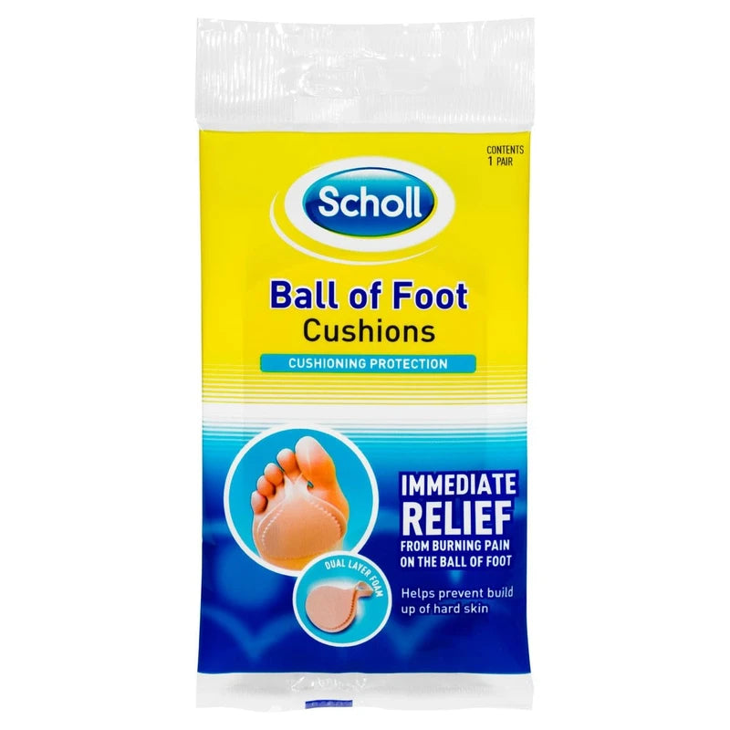 Scholl Ball of Foot Cushion Shoe Insert Comfort and Cushioning, 1 Count