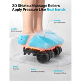 ALLJOY Foot Massager Machine with Heat, Shiatsu Foot Massager with Remote Control, Deep Kneading for Plantar Fasciitis Neuropathy, UP to Men Size 13, Gifts for Women Men