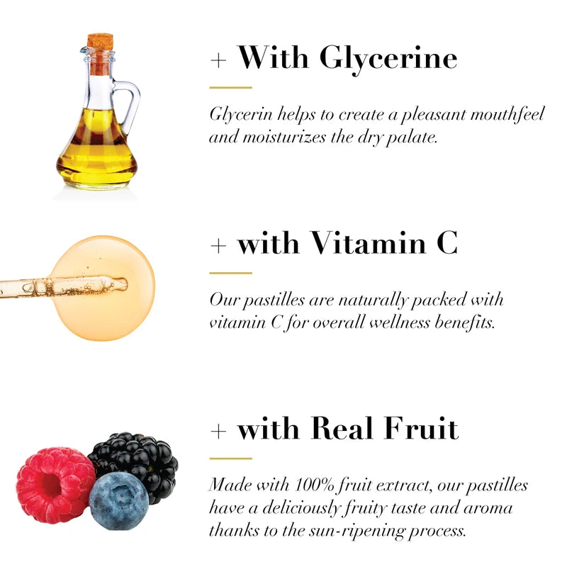 DOOLITTLE DOOLITTLE Sugar Free Soft Fruit Pastilles for Voice and Throat, Wild Berries Flavor, 2.12 Ounce Tin, Approximately 25 Count Package, 4 Pack