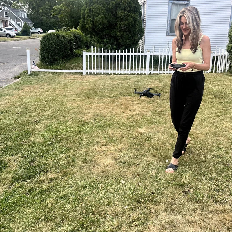 Falcon 4K Drone with Camera | Quadcopter Drones for Kids, Adults, Beginners and Pros | HD Pictures and Videos, Foldable, Silent Movement, Anti-Collision Sensors, Up to 30 MPH