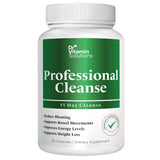 Professional Detox Cleanse for Losing Weight and Belly Fat, 15 Day Colon Cleanse, Dr Vitamin Body Detox Probiotics, Cleanse for Gut Health, Bloating Relief and Reducing Fat, 30 Caps