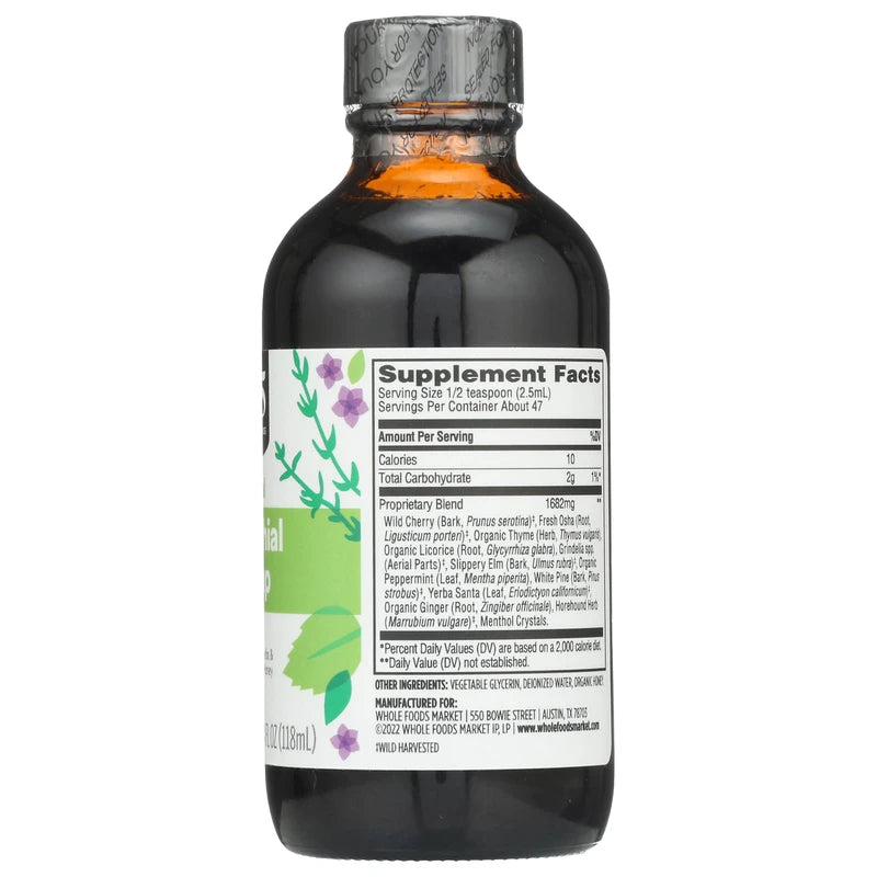 Whole Foods Market Whole Foods Market, Bronchial Syrup, 4 fl oz